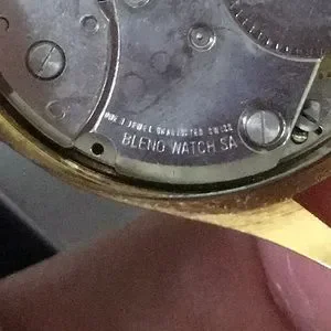 Montre Vintage BLENO Bicentennial 1776-1976 - Mécanique à Remontage Manuel, Boîtier Plaqué Or 30mm